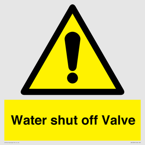 Water shut off Valve
